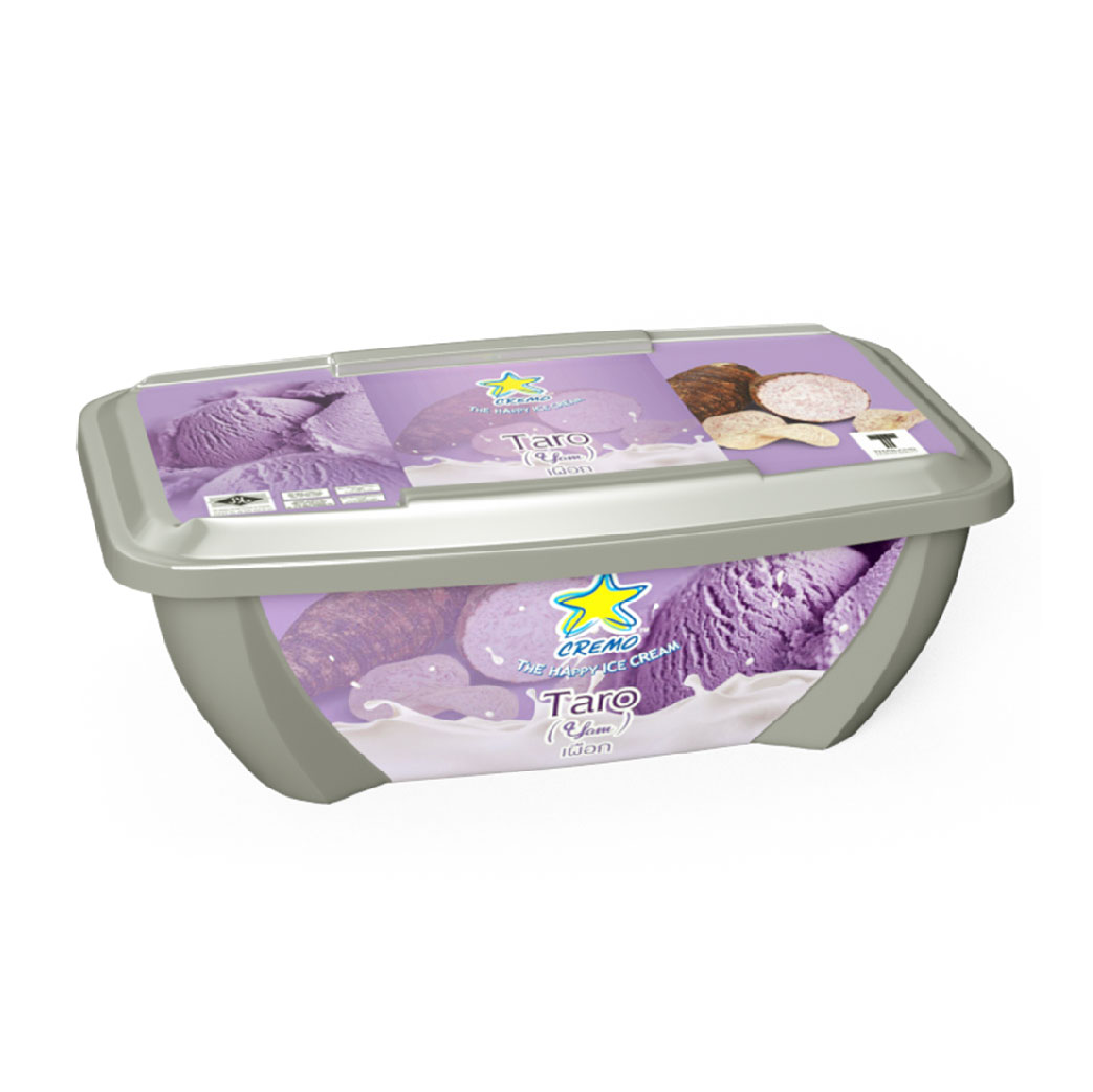 Kem hộp 900ml vị khoai môn